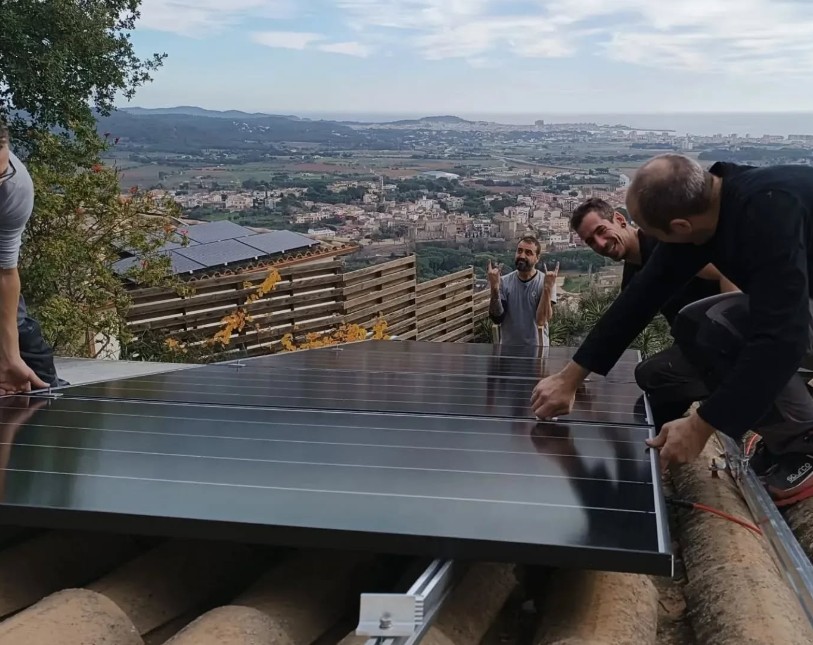 Instalacion panel solar